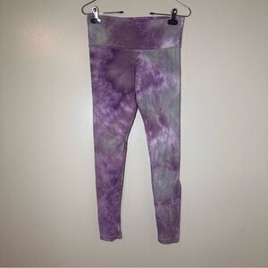 Sweet Pea Purple Tie-Dye Leggings